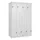 Z-garderobekast,HxBxD 1850x1200x500mm,vak B 150/300mm,draaigrendel