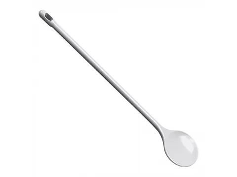 Lepel rond kunststof wit 60cm