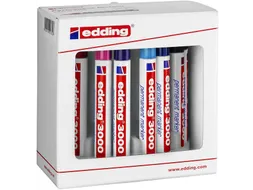 Viltstift edding 3000 rond assorti 1.5-3mm set à 10 stuks