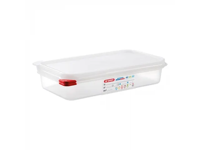Araven Colorclip Voedseldoos 2.5 liter 1/3 GN 65mm 325x176mm
