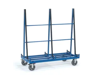 platenwagen,draagverm. 1200kg,laadvl. LxB 1200x800mm,beide zijden - 1