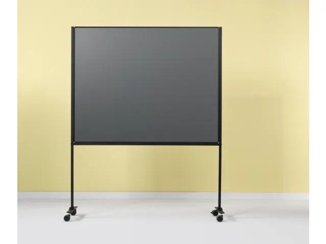 Tableau craie Mobile Workboard 120x150cm Acier émaillé gris