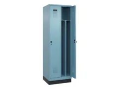 locker voor scheiding van kleding,HxBxD 1950x600x500mm,2vak