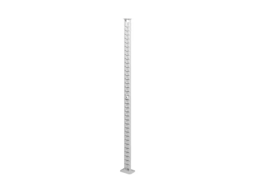 Addit kabelgeleider Wit voor zit-sta Bureau 130cm incl. magneethouder