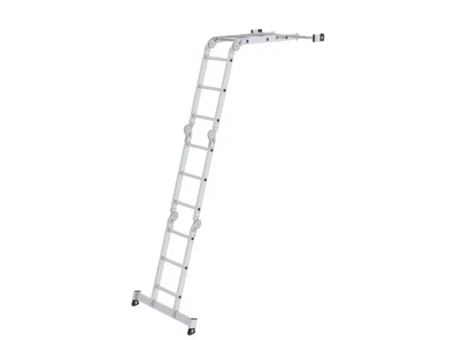 multifunctionele vouwladder,4x3,sporten,balk L 3,65m,aluminium