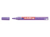 Viltstift edding 751 lakmarker rond metallic paars 1-2mm