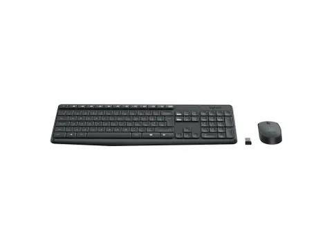 Clavier + souris sans fil Logitech MK235 Combo AZERTY