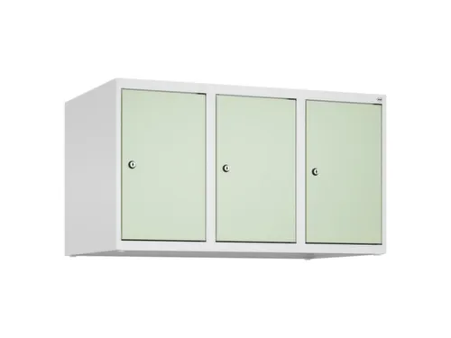 opzetkast,v. locker,3vak.,vak B 300mm,HxBxD 500x900x500mm,cilinderslot