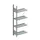 magazijnstelling,aanbouwveld,HxBxD 1850x756x336mm,vakl. 80kg,4xlegbord