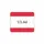beschrijfbare hoes,markering HxB 216x180mm,PVC,rood