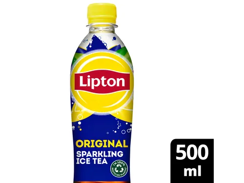 Frisdrank Lipton Ice tea sparkling petfles 500ml