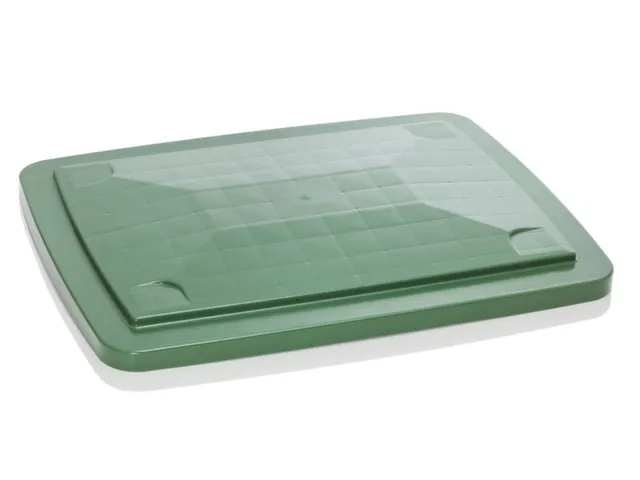 Deksel Voor Hoekige Opslagbak 380 Liter Groen