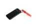Pocket SSD Sleutelhanger met kabelbevestiging 1TB Zwart/Rood
