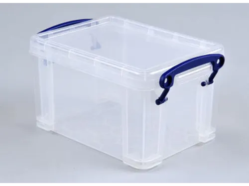 Opbergbox Really Useful 1.6 liter 195x135x110mm transparant wit