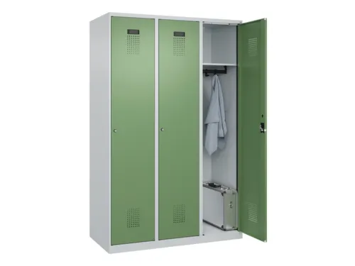 locker,HxBxD 1850x1200x500mm,3vak,vak B 400mm,cil.-slot