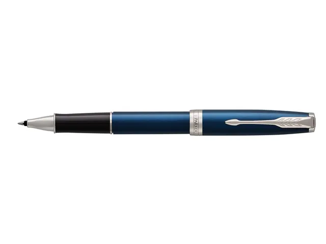 Rollerpen Parker Sonnet Blue Lacquer CT Finish Fijn