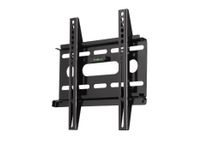 TV-muurbeugel fix ultra plat zwart VESA 200x200 zwart 37 inch