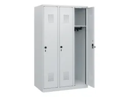 schoollocker,HxBxD 1530x900x500mm,3vak,vak B 300mm,draaigrendel
