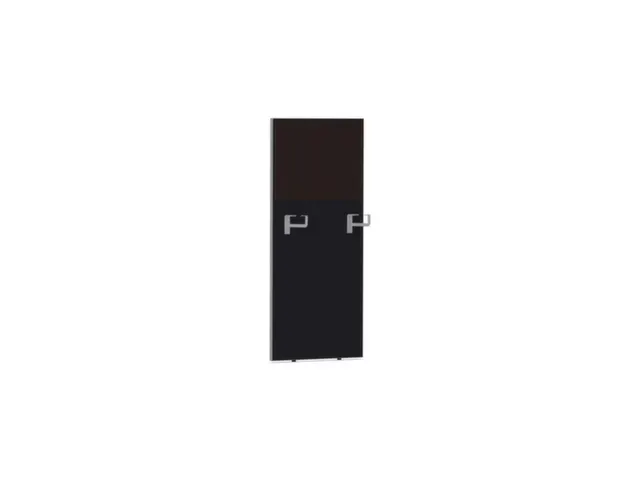 cache de banque d'accueil p. table de bureau CC-noir BN2036-marron