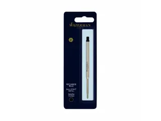 Balpenvulling Waterman fijn zwart blister à 1 stuk - 1
