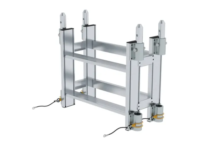 uitbreiding,v. rolsteiger,v. werk H tot 3,6m,aluminium