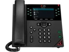 VVX 450 12-lijns IP-telefoon met PoE-ondersteuning