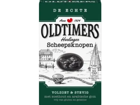 Drop Oldtimers scheepsknopen doos 235 gram