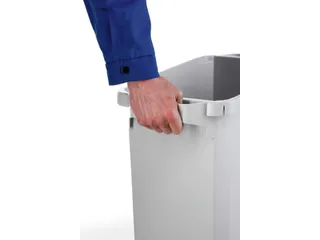 Rechthoekige Afvalbak Durabin 60 Liter Geel - 9