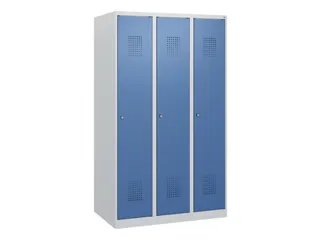 schoollocker,HxBxD 1530x900x500mm,3vak,vak B 300mm,cil.-slot - 2
