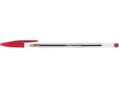 Balpen Bic Cristal medium rood