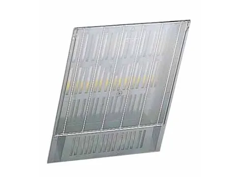 Afdekplaat 0760 Transparant Flexiboxx A4 voorste paneel