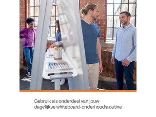 Whiteboardreinigingsdoekjes Nobo plasticvrij 100 stuks - 4