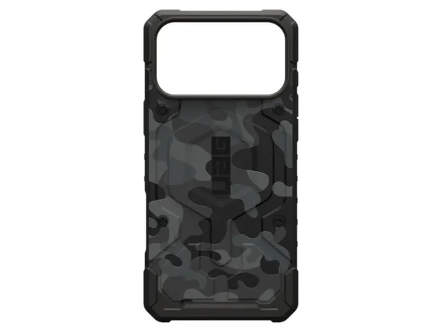 Apple iPhone 17 Pro Hoesje MagSafe Back Cover Camo Zwart