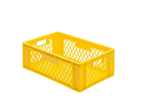 Euronorm-stapelbak 40l H X L X B 210x600x400mm Geel