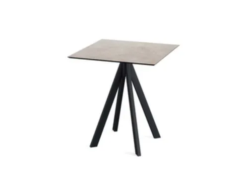 bistrotafel,HxBxD 730x700x700mm,rechthoekig,4voeten zwart