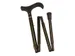 Canne Able2 pliable carbone poignée soft Derby noir