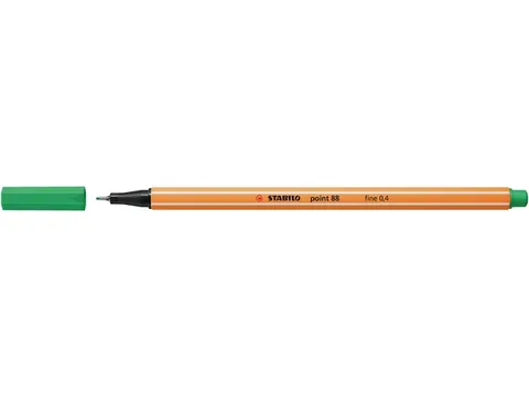 Fineliner STABILO point 88/16 fijn licht smaragdgroen