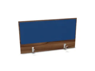 opzetpaneel bureau aanbouw achter NP-tiepolo nut BN6016-blauw 1000mm - 1