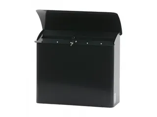 Wandbrievenbus, B 41,5 Cm Staal Antraciet - 2