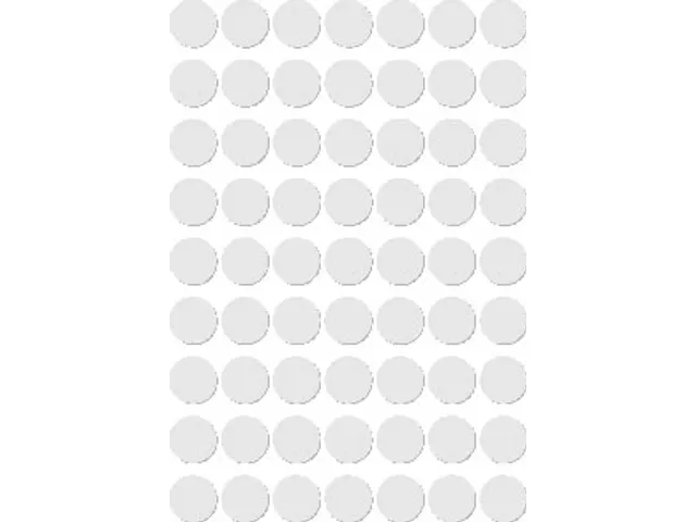 Apli Ronde Etiketten 10mm Wit