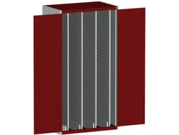 verticale kast,HxBxD 2000x1050x650mm,deur m. perforaties