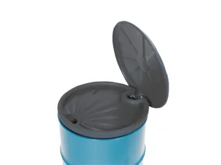 trechter,v. 200l vat,Ø 580mm,m. deksel,HDPE - 2