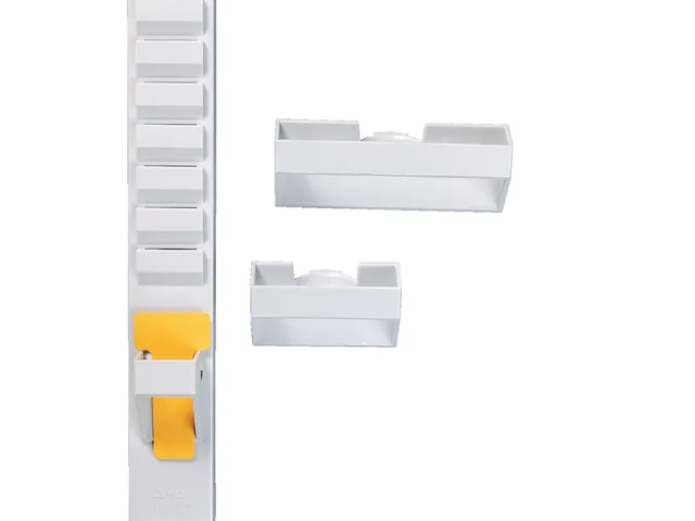 Porte-fiche pour planning Djois 48mm gris