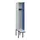 locker met bank,HxBxD 2120x300x815mm,1vak,vak B 300mm,draaigrendel