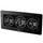Wereldklok Technoline WT 458 232x99x48mm zwart