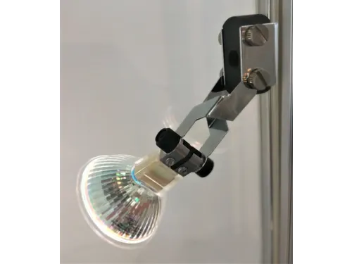 Verlichting V. Glasvitrine Design 5Lampen