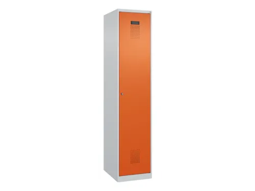 locker voor scheiding van kleding,HxBxD 1850x400x500mm,1vak