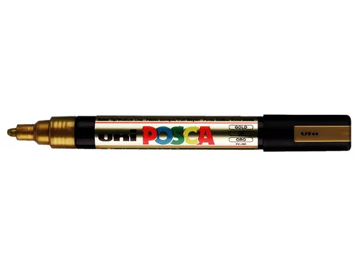 Verfstift Posca PC5M Medium Punt 1,8-2,5mm Goud
