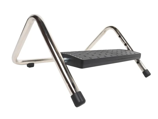 Voetensteun Quantore basic rubberen voetplaat verstelbaar