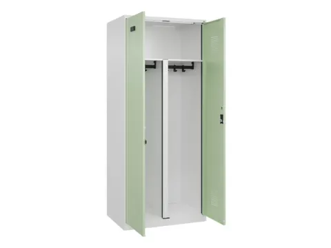 PBM-locker,HxBxD 1850x800x500mm,2vak,vak B 400mm,cil.-slot
